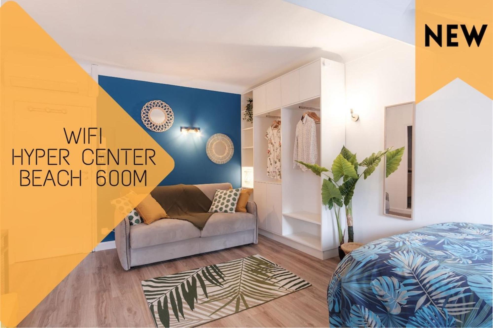Апартаменты Le Carnot - Hypercentre - Cosy & Climatisation Канны Экстерьер фото